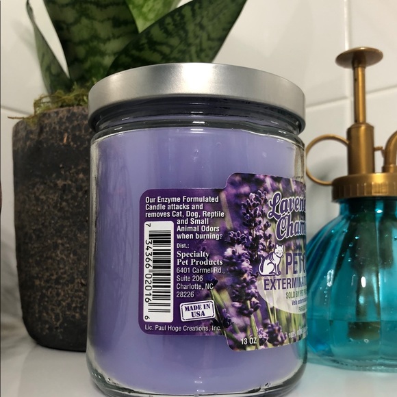 💜✨Lavender and Chamomile Pet Odor Candle 💟 - Picture 3 of 3